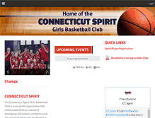 Tablet Screenshot of connecticutspirit.com